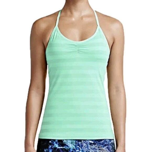 Nike Other - Nike Indy Women's Training Tank Top Padded Bra Yoga Mint Green Dri-Fit Size S
